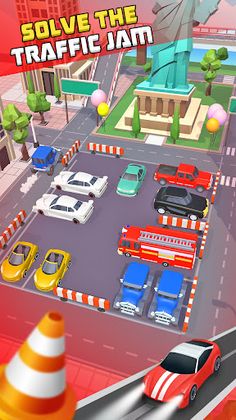 Traffic Jam car parking 3D - Screenshot 1