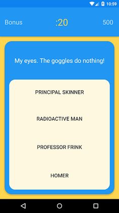 Yellow Family Quiz - Screenshot 4