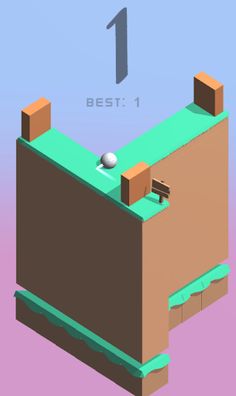 Zig zag wall bounce - Screenshot 2