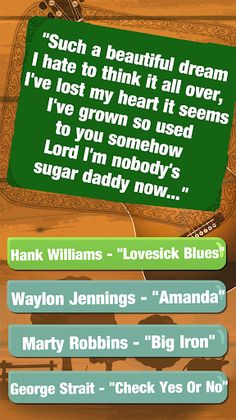 Guess The Lyrics Country Music - Screenshot 2