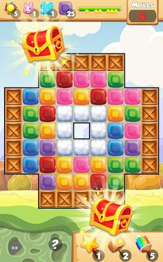 Square Cube Pop Blast And Matc - Screenshot 2