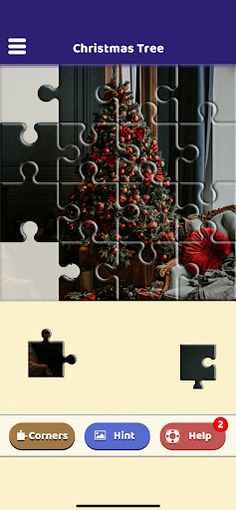 Christmas Tree Puzzle - Screenshot 1
