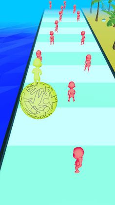 Sticky Ball Sprint - Screenshot 1