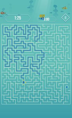 Maze & Fish - Screenshot 1