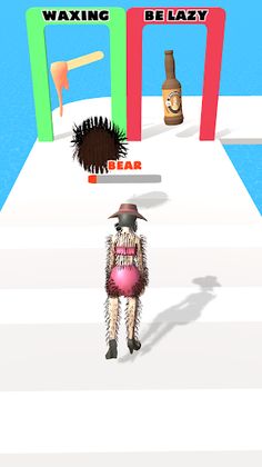 Hairy Run - Screenshot 2