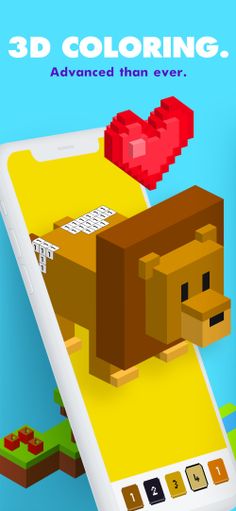 UNICORN 3D: Color by Number - Screenshot 1