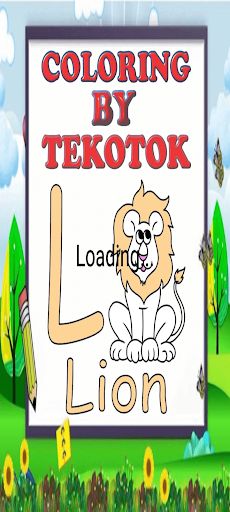 Coloring Alphabet Letters - Screenshot 1