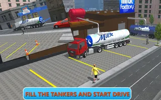 Cattle Farming Milk Transport - Screenshot 3