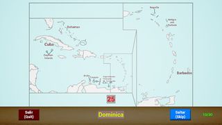 Mapaclick Caribbean- Quiz Game - Screenshot 1