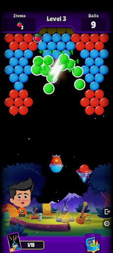 Bubble Shooter War - Online - Screenshot 3