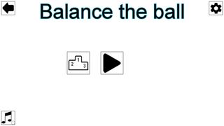 Balance the ball - Screenshot 1