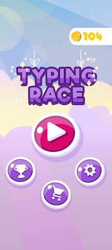 Typing game - Type Race - Screenshot 1