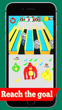 King Gorilla Bridge Run Race - Screenshot 3