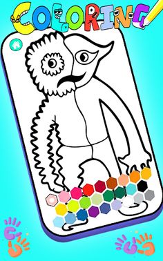 Garten of Banban 4 coloring - Screenshot 4