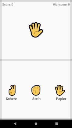 Schere Stein Papier! - Screenshot 2