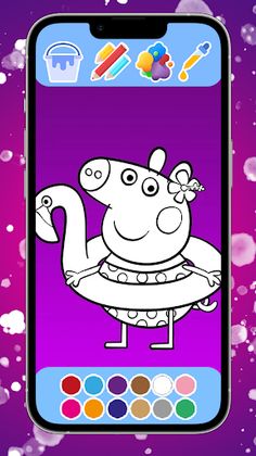 Peppo Piglet Coloring Book - Screenshot 1