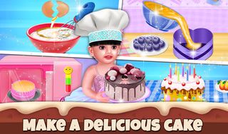 Aadhya's Birthday Cake Maker - Screenshot 1