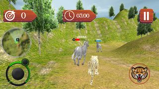 Wild Cheetah Attack Game - Screenshot 1
