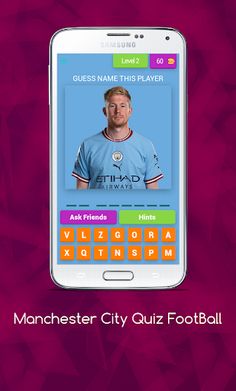 MANCHESTER CITY QUIZ FOOTBALL - Screenshot 3