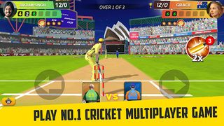 Cricket Battle Live: Play 1v1  - Screenshot 2