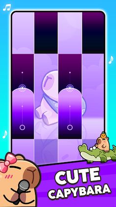Capybara Piano Box Cute Music - Screenshot 2