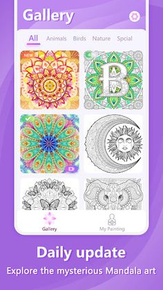 Mandalas: Color By Number - Screenshot 2