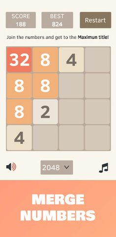 2048 Original - Casual Pluzze - Screenshot 1