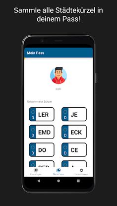 Kennzeichen Sammelpass - Screenshot 2