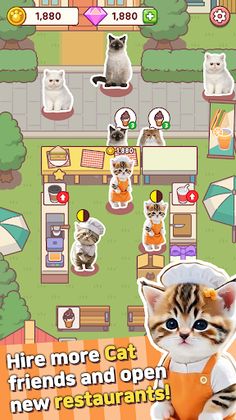 Cute Cat restaurant - Screenshot 2