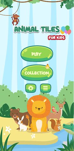 Animal tiles! Stickers - Screenshot 1
