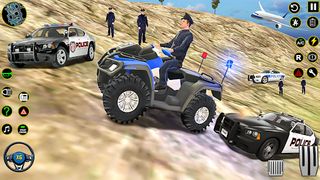 Police Game: ATV Quad Bike - Screenshot 3