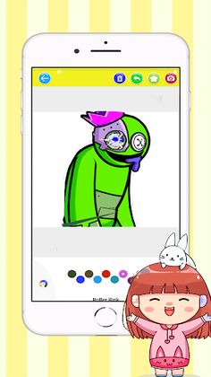 Rainbow Friends Super Coloring - Screenshot 2