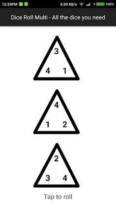 Dice Roller D6, D8, D20, etc - Screenshot 3