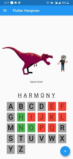 Flutter Hangman - Screenshot 3