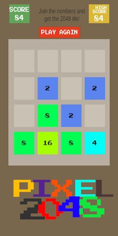PIXEL 2048 - Screenshot 4