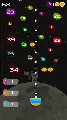 Bubble Galaxy Number Attack - Screenshot 2