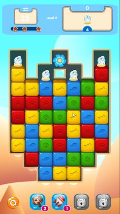 Pop Blocks - match 3 - Screenshot 3