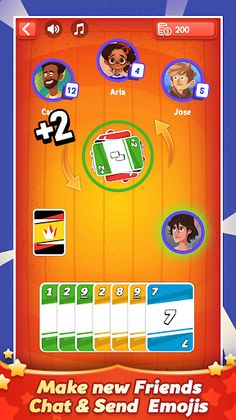 Crazy Card Party Uno Game - Screenshot 1