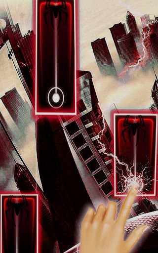 Piano Hero Spider tiles - Screenshot 2