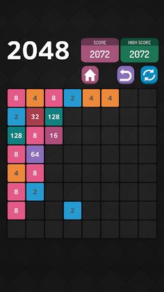 2048 number puzzle games - Screenshot 4