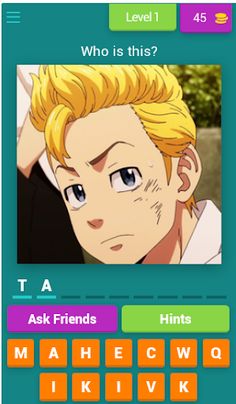 Tokyo Revengers - Quiz Game - Screenshot 1