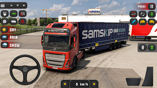 City Truck Driving Game Sim 3D - Screenshot 2