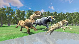 Angry Buffalo Wild Animal Race - Screenshot 1