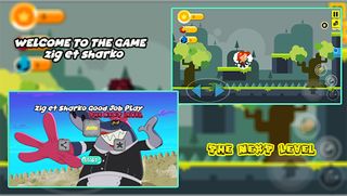 Zig et sharko hero Game - Screenshot 1
