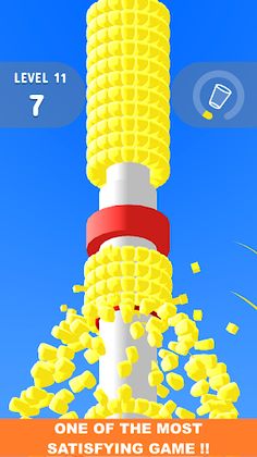 Slice On Pipe:ASMR Game - Screenshot 1