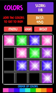 Colors 2048 - Screenshot 3