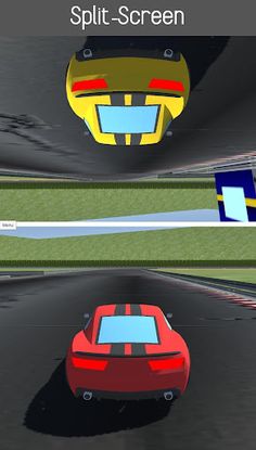 2 Player Racing 3D - Screenshot 1