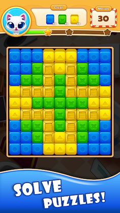 Sneaky Star: Cube Blast Puzzle - Screenshot 1
