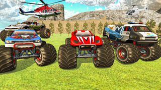 Monster Truck 3d Racing  Game - Screenshot 2