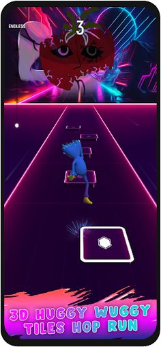 Mr TomatoS Music Tiles Hop Run - Screenshot 4